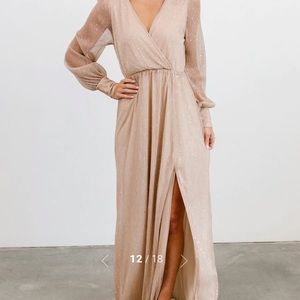 Baltic Born Champagne Maxi Dress